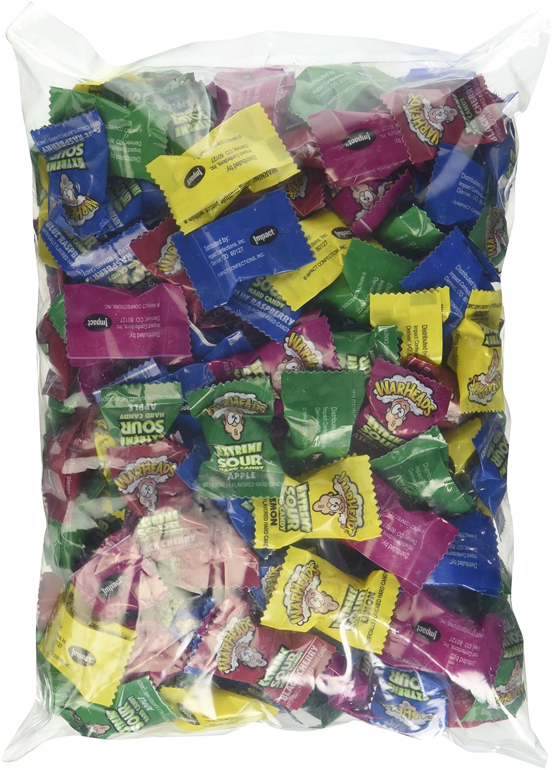 Casey Ann's Candies Warhead Sour Candy, Assorted, 2 Pound
