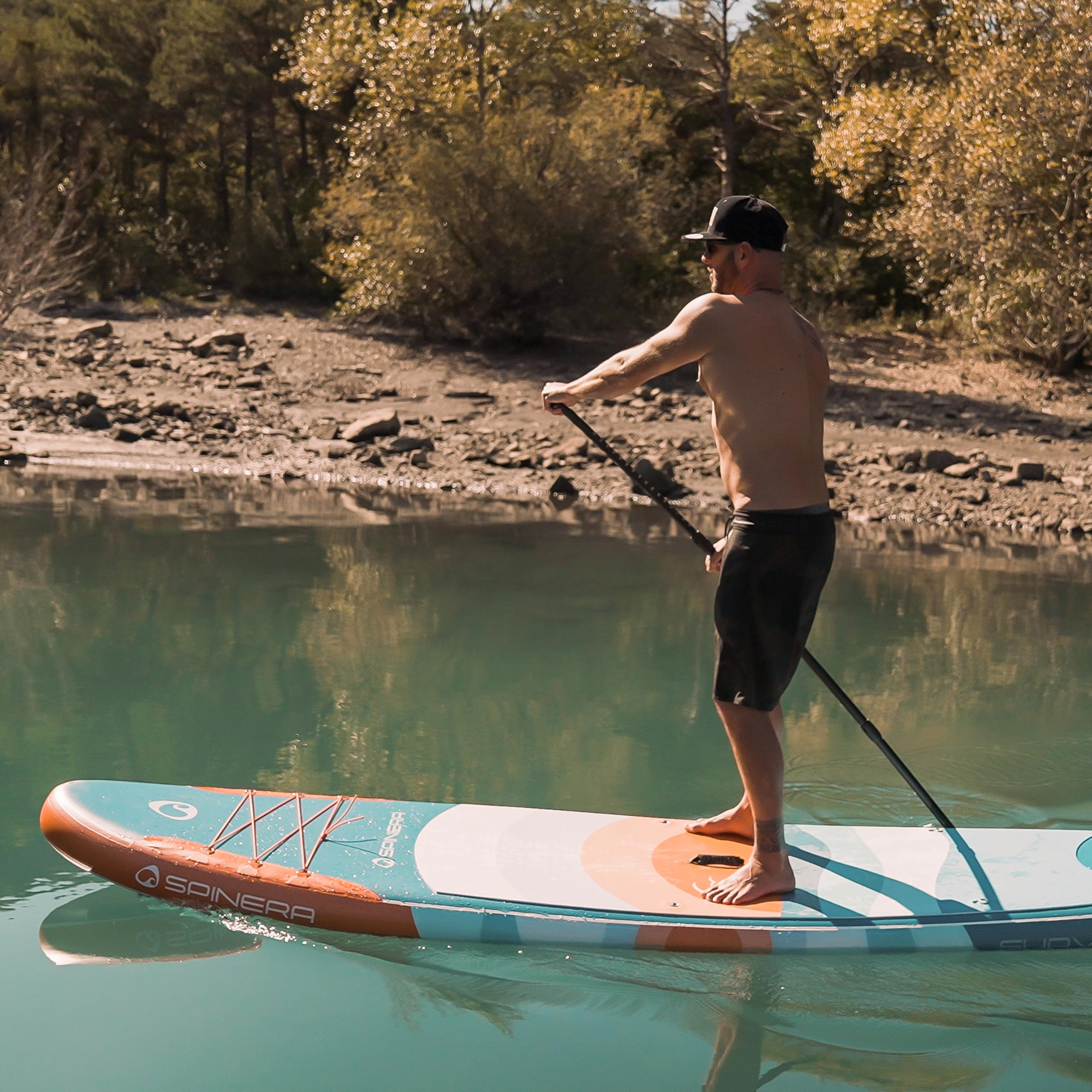 Spinera Supventure SUP [2 Größen] | Allround Stand Up Paddle Board mit Double Layer Technologie und Premium Zubehör.