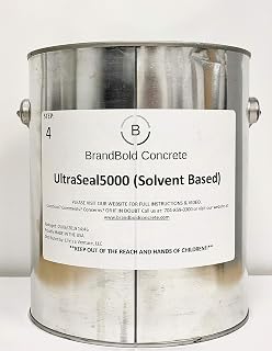 BrandBold Brilliance Concrete Acid Stain Sealer - UltraSeal 5000 (Solvent Based Sealer) - 1 Gallon - Step 4