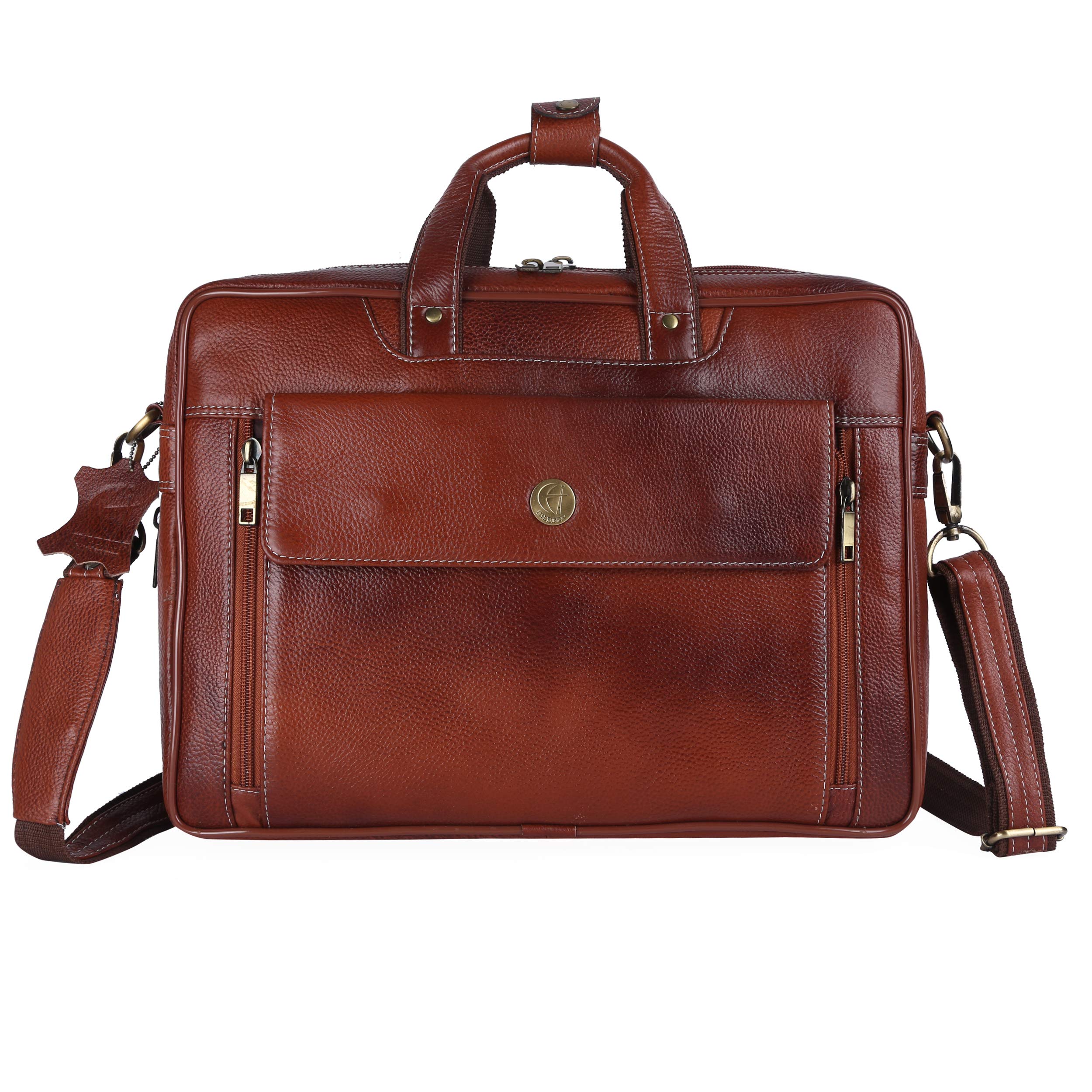 See full amazon price history chart for HiLeder 100% Pure Genuine Leather Designer 15 inch Business Purpose Briefcase Laptop Messenger Office Bag, Tan HiLeder 100% Pure Genuine Leather Designer 15 inch Business Purpose Briefcase Laptop Messenger Office Bag, Tan (B078SQJRG4) Amazon Price History, Amazon Price Tracker