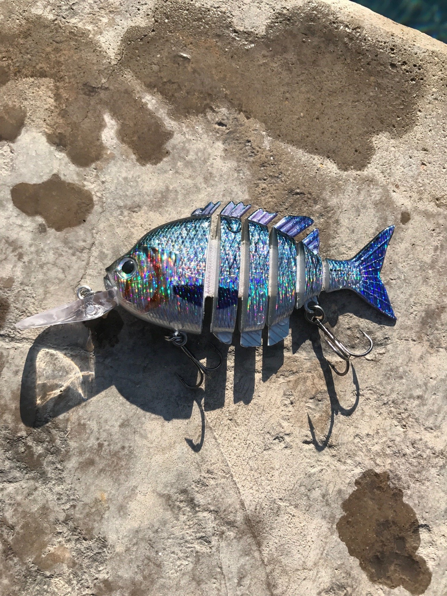 Lot 5 Cuillères Tournantes Argent – Pour Panfish, Bluegill, Crappie – USA