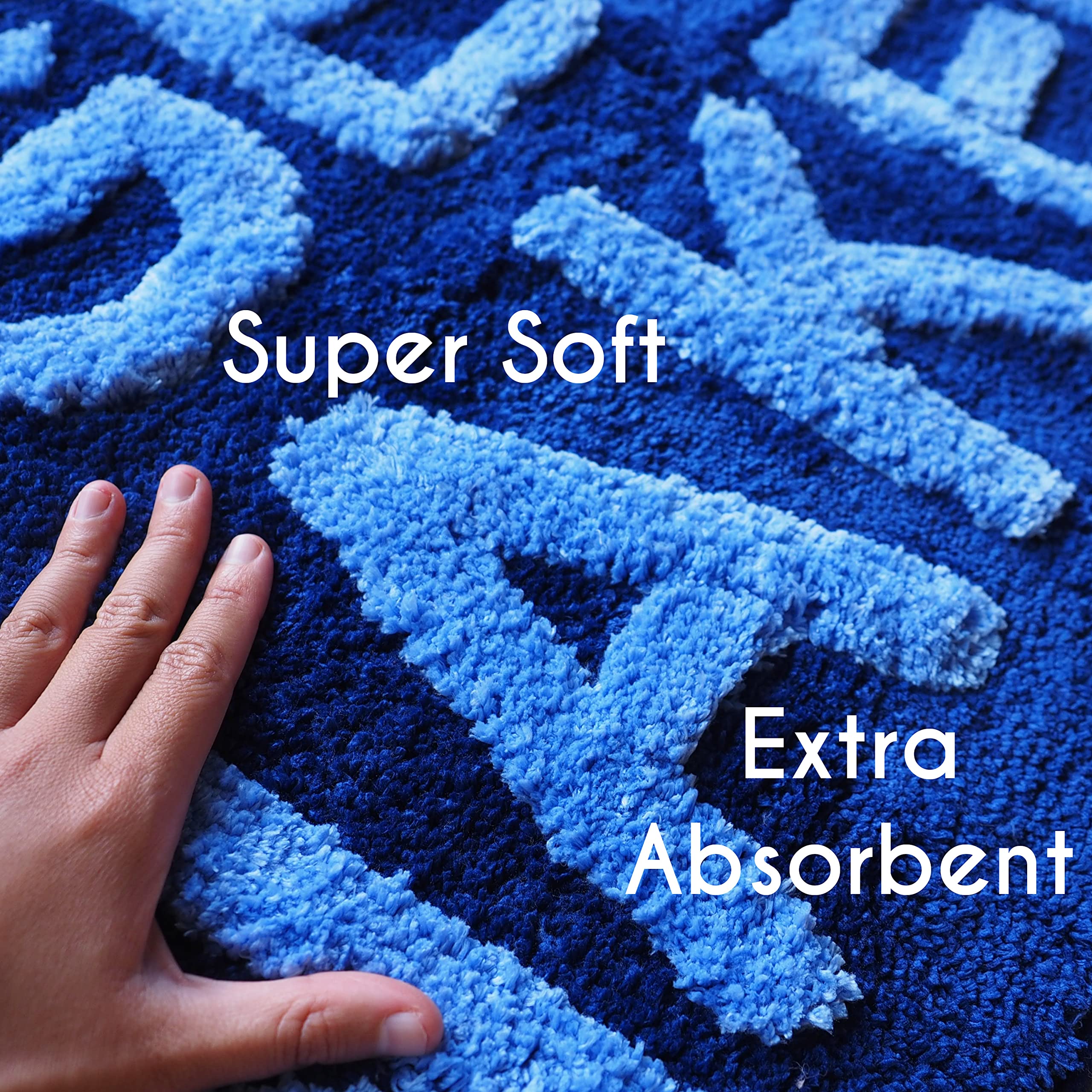 Evovee Alfombra de baño divertida y bonita alfombra de baño azul marino lavanda Get Naked alfombra de ducha divertida decoración de baño divertida alfombra de baño antideslizante lavable