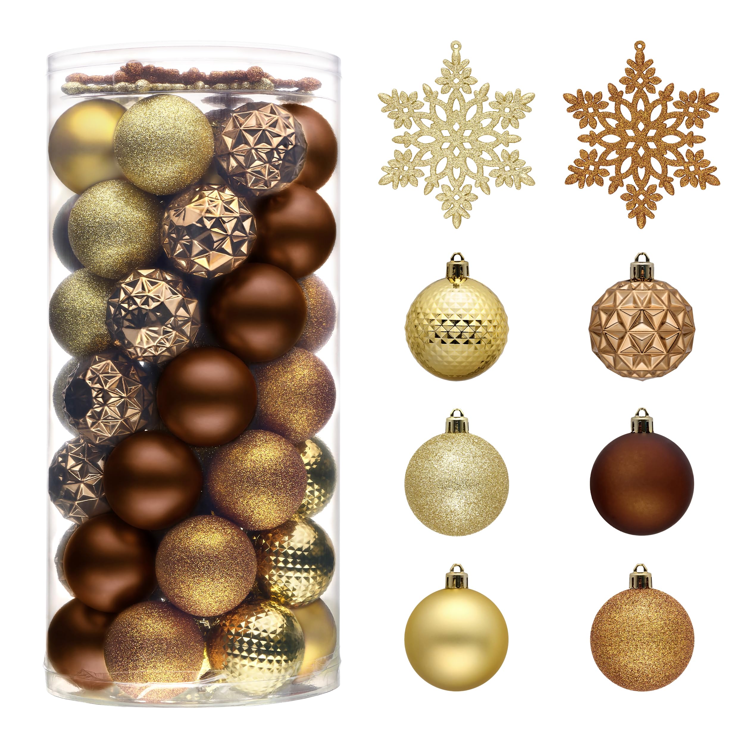 Décorations de sapin de Noël incassables de 5 cm pour sublimer vos soirées d'Halloween et fêtes