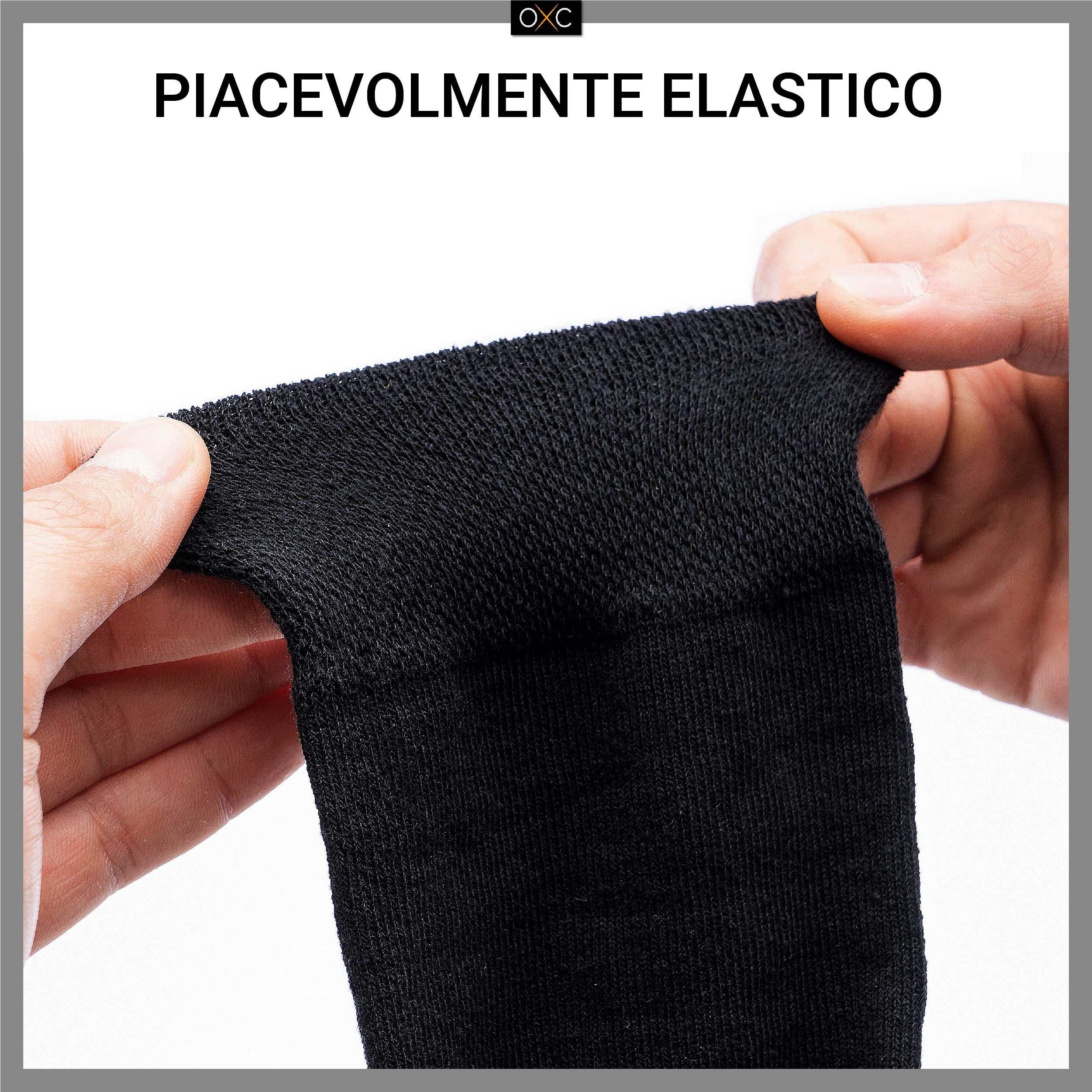 Occulto - Calze da uomo in cotone per il lavoro e per il tempo libero in diversi colori (confezione da 10 paia)