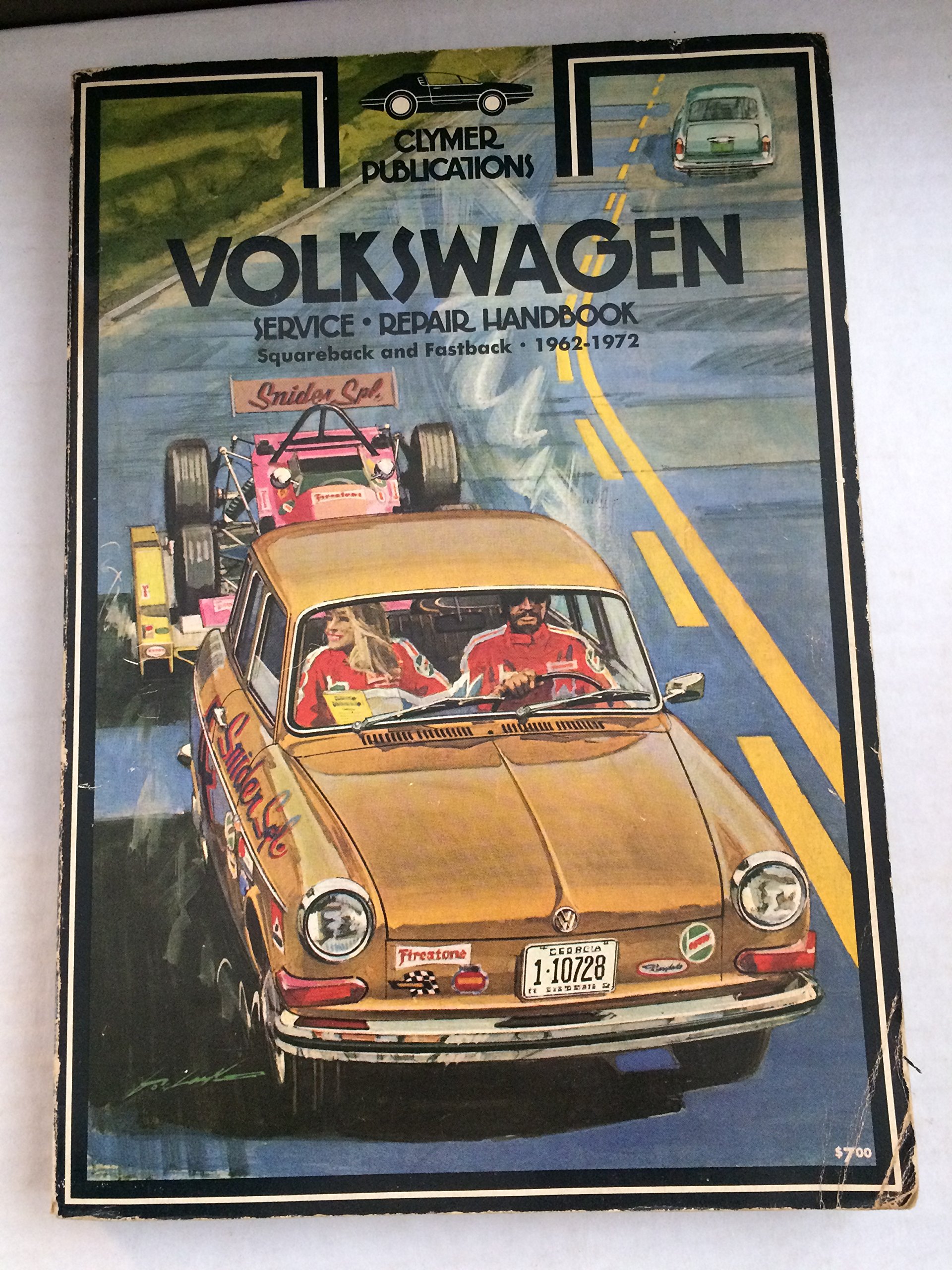 Clymer Service-Repair Handbook Volkswagen Type 3 1962-1972