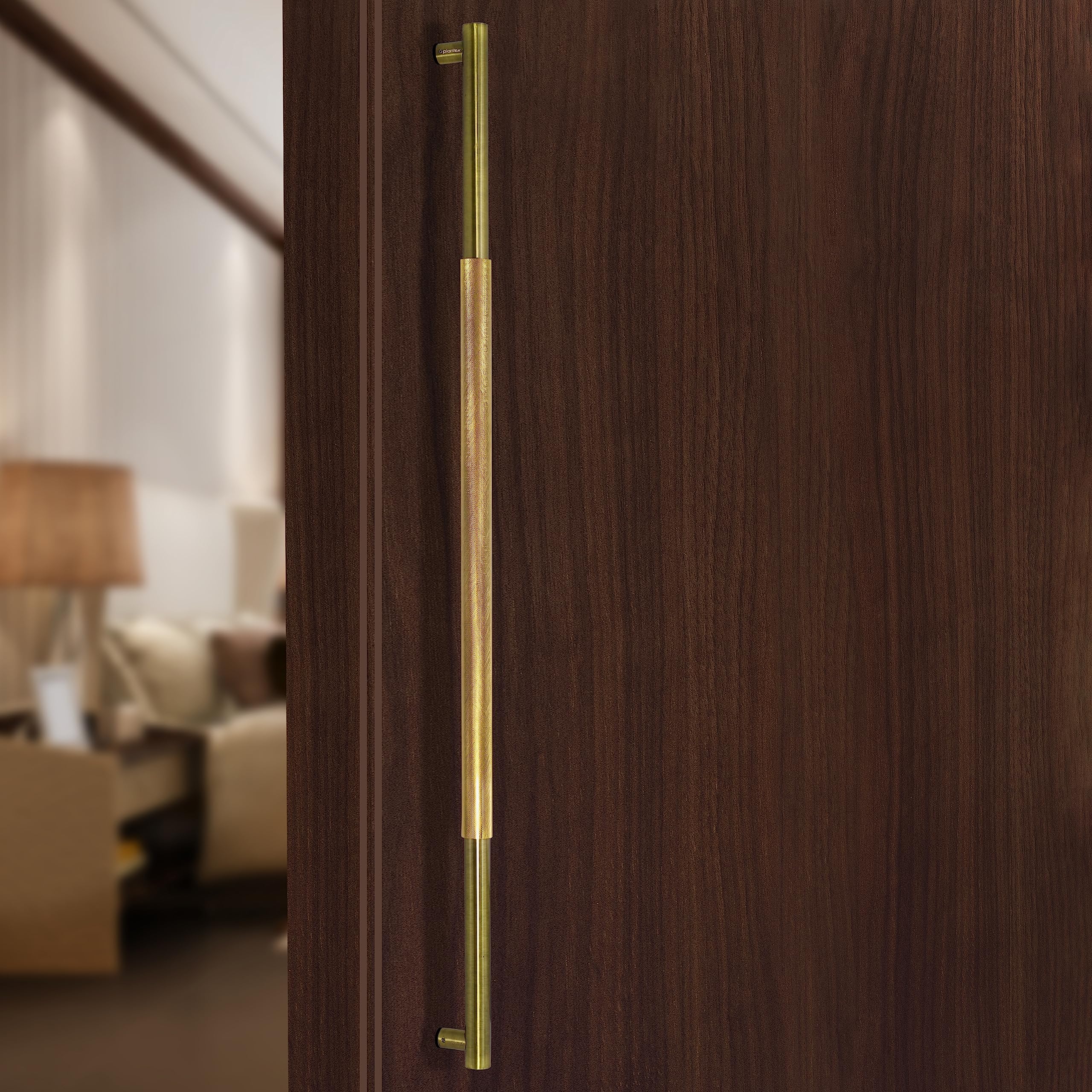 Plantex Heavy Duty Door Handle/Door & Home Decor/1200 mm Main Door Handle/Door Pull-Push Handle - Pack of 1 (Brass Antique & Gold) - 3 Years Warranty (B0BZSKWCLY) Amazon Price History, Amazon Price Tracker
