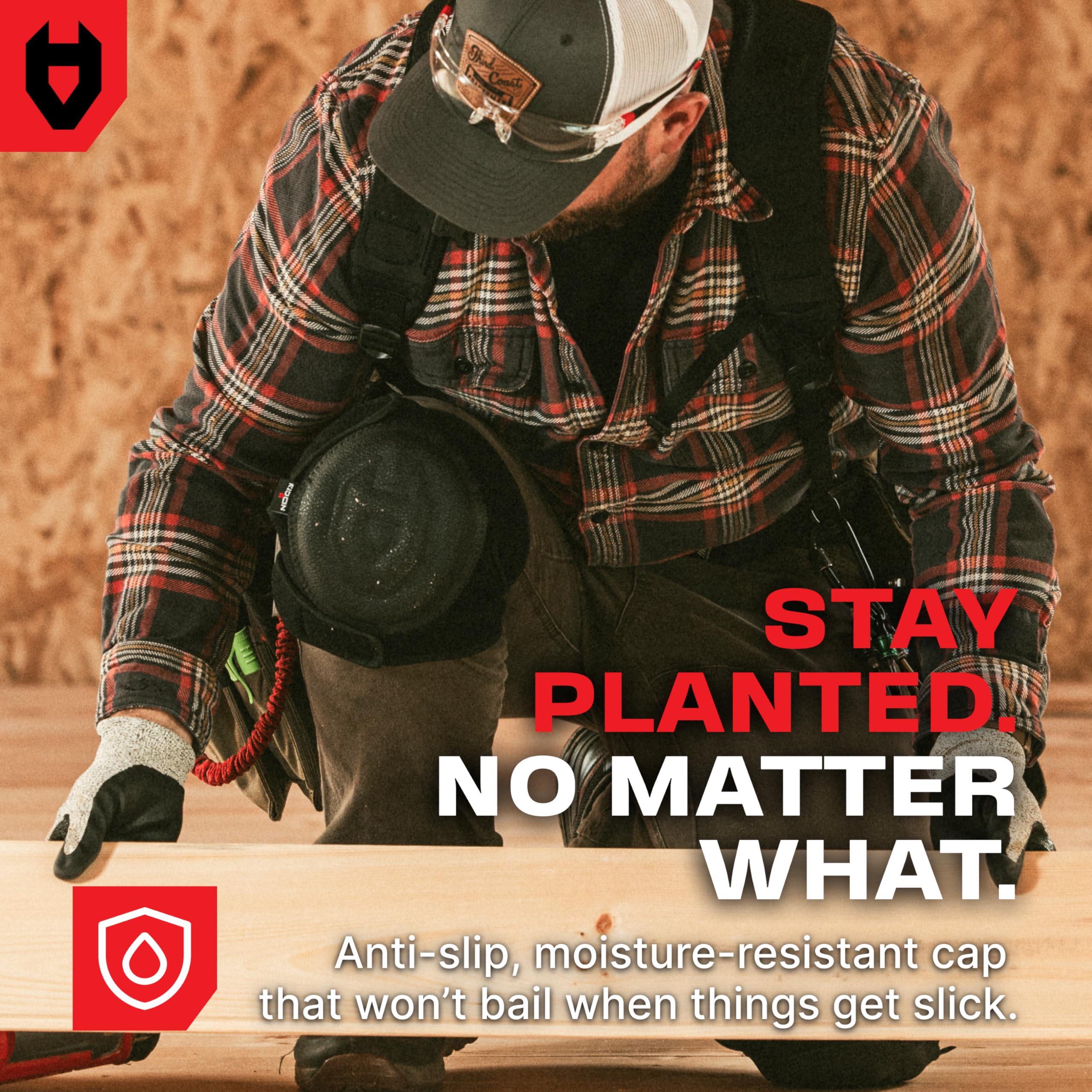 NoCry Gel Knee Pads - Gardening & Work Protection -7
