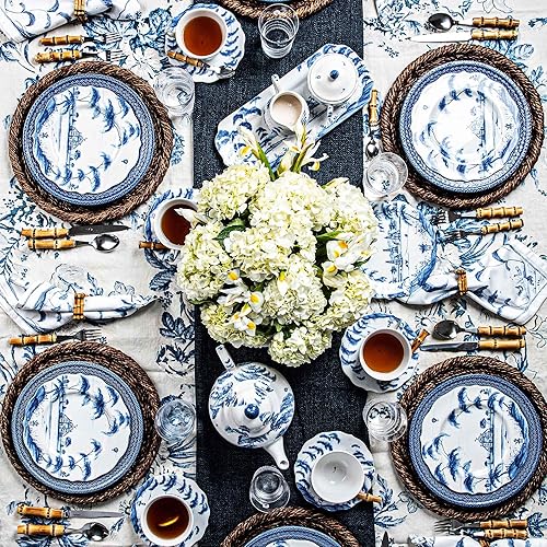 Miniatura 3 de Juliska Sopera Country Estate con tapa - Azul Delft