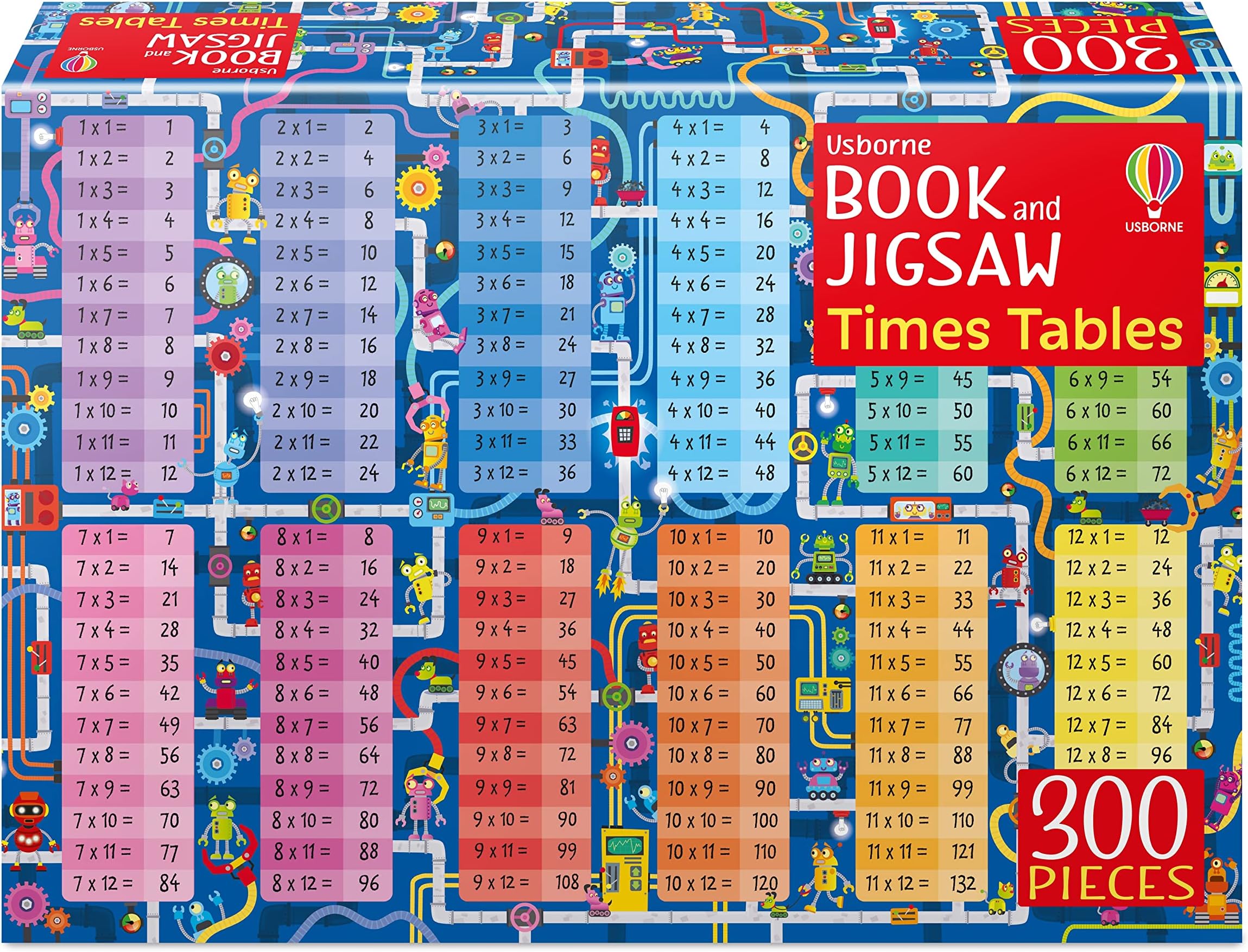 Usborne Book and Jigsaw Times Tables: 1