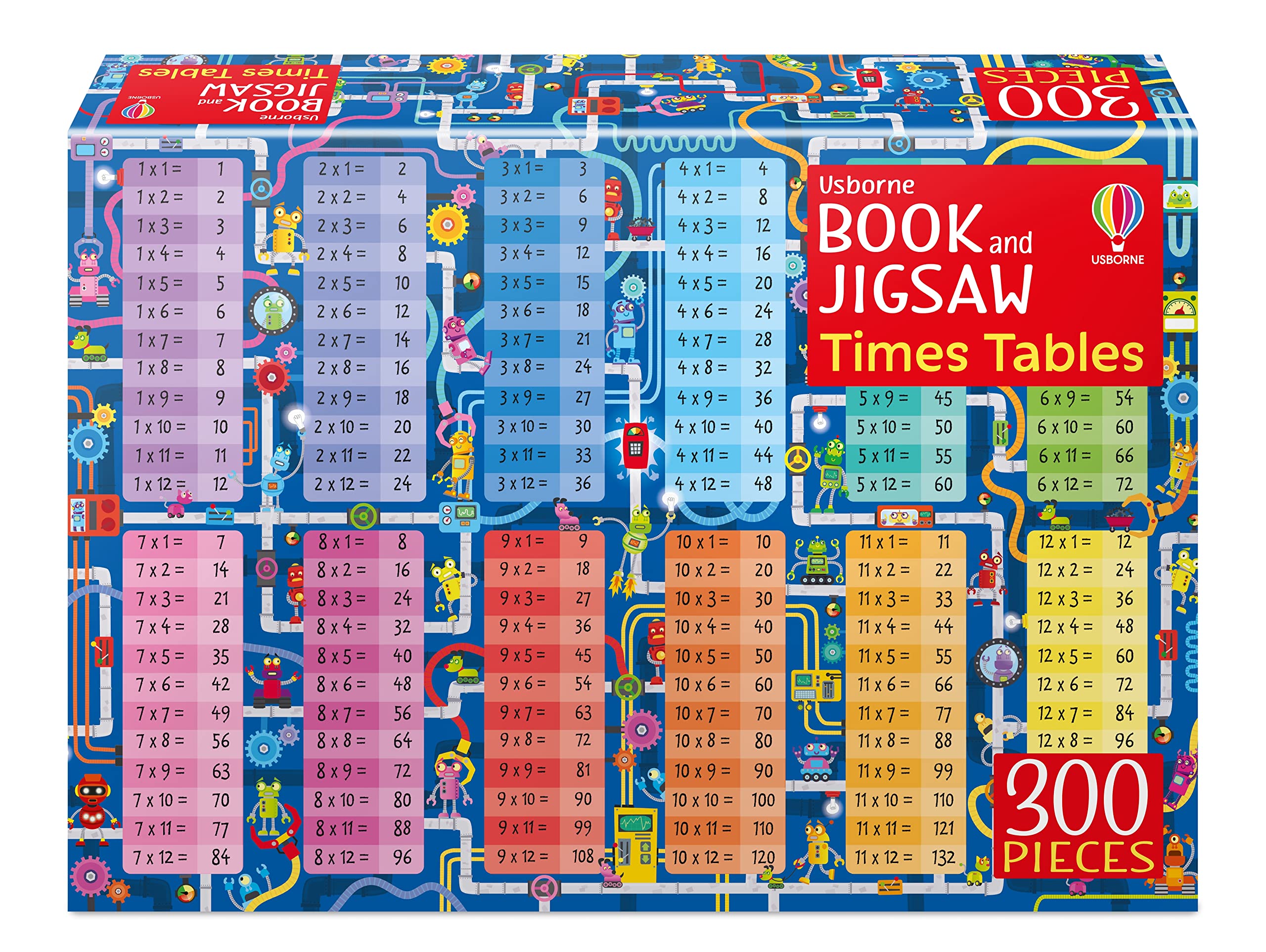 Usborne Book and Jigsaw Times Tables: 1