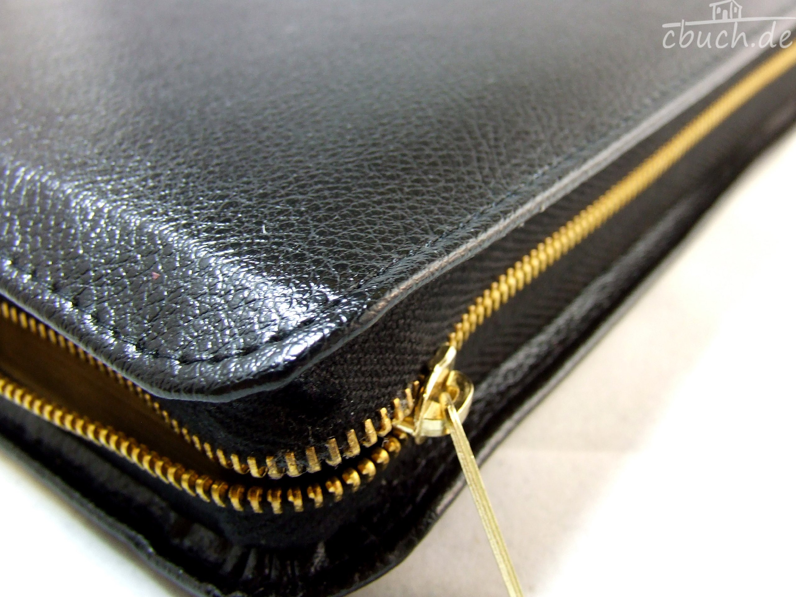 Die Bibel: Russisch-Deutsch mit Leder und Goldschnitt