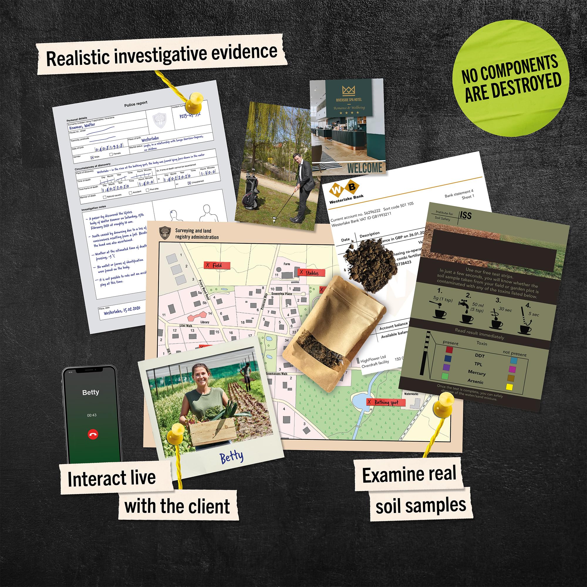 Hidden Games Crime Scene Case No. 3 Green Poison (britische Ausgabe)