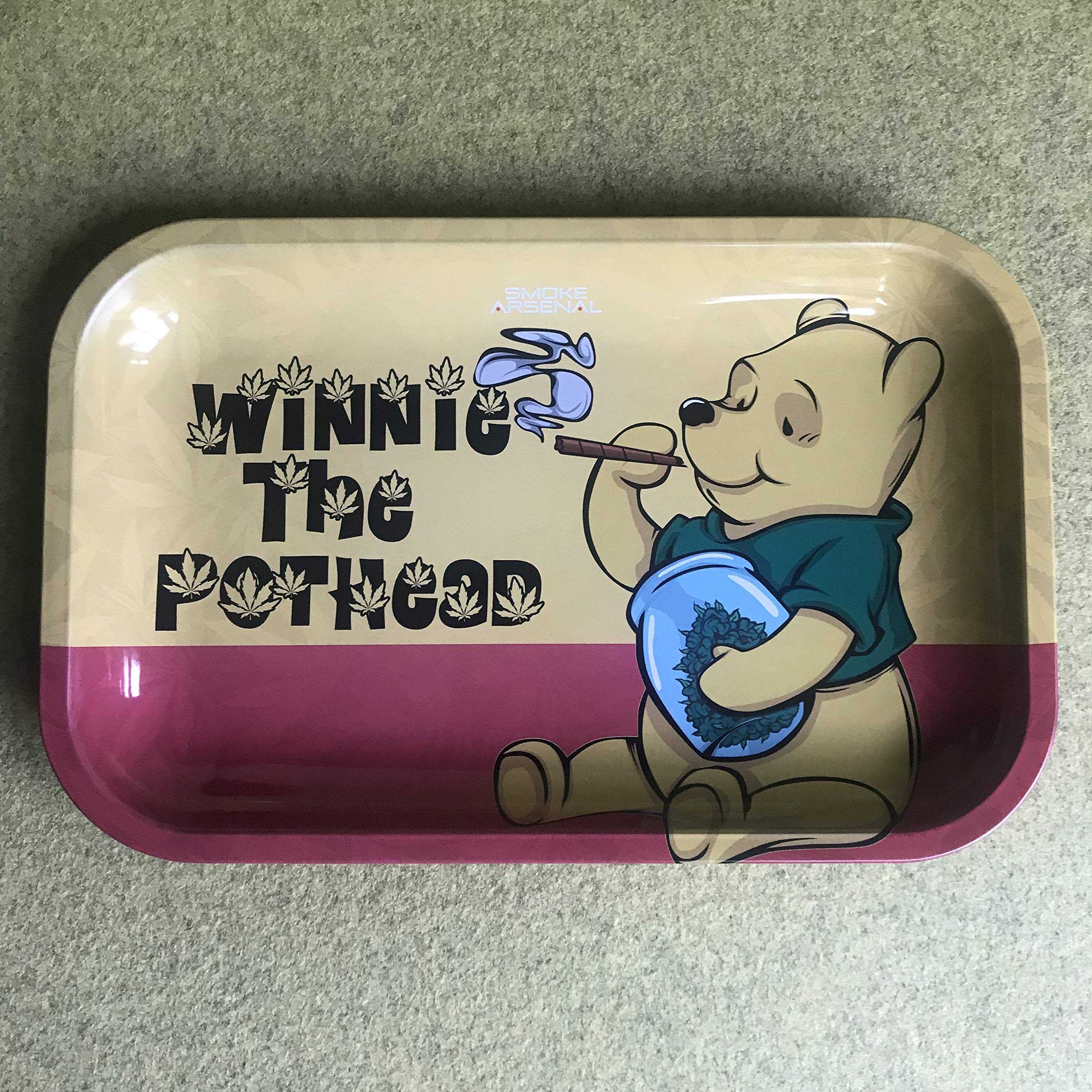 SMOKE ARSENAL Winnie The Pooh Rolling Tray