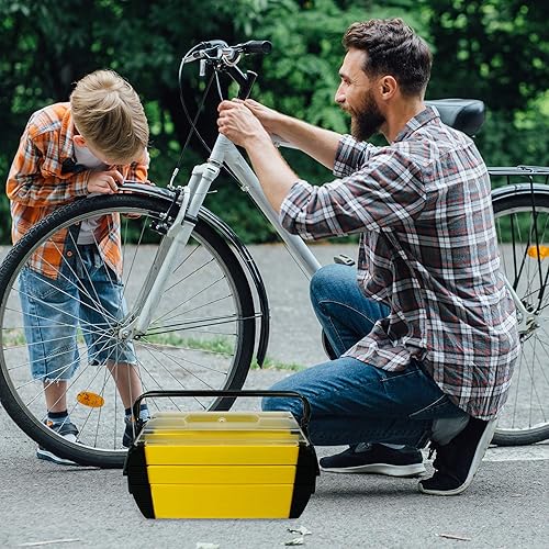 Miniatura 2 de Stalwart - Caja de herramientas portátil, compartimentos de almacenamiento para herramientas, piezas, suministros de manualidades o aparejos