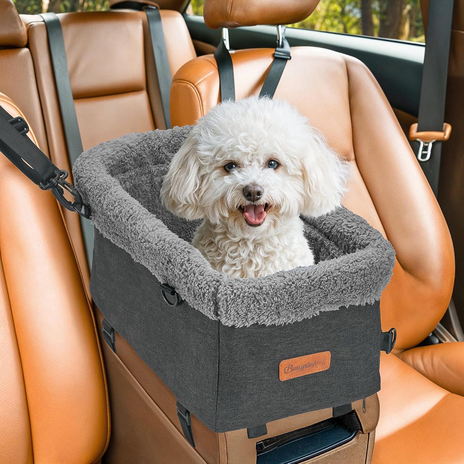 BurgeonNest Portable Car Seat for Small Dogs Up to 11lbs – Safe & Comfortable BurgeonNest Portable Car Seat for Small Dogs Up to 11lbs – Safe & Comfortable
