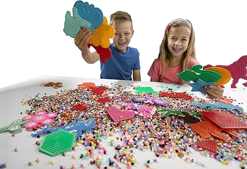Miniatura 2 de SES Creative - Tablero de clavijas de cuentas de flores - Actividad de artes y manualidades para niños
