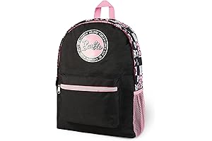 Backpack Barbie Black/Pink School Bag