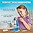 National Geographic Junior Microscope for Kids- Kit Includes Up to 250x Magnification Handheld Mini Attachment, 12 Slides, Lab Guide, Science Toy for Ages 6-12, STEM Project