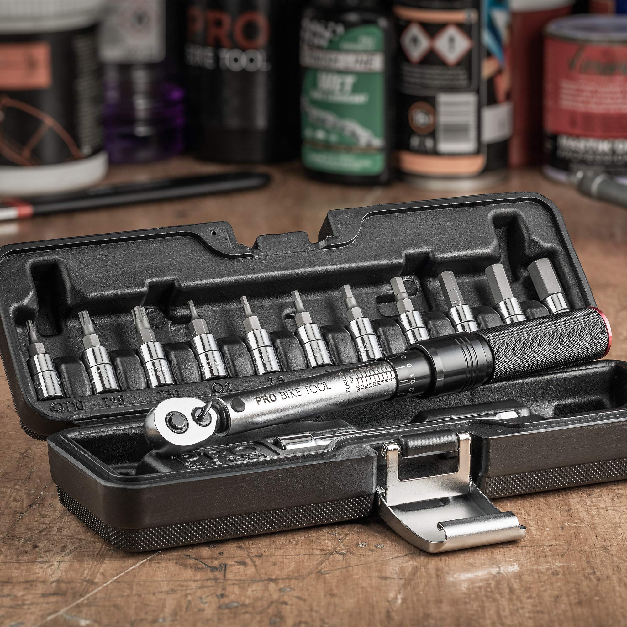 Torque Screwdriver PRO BIKE TOOL Torque Wrench Set 1/4