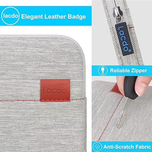 Miniatura 5 de Lacdo Funda protectora impermeable para almacenamiento de CD y DVD Blu-Ray compatible con Apple MD564ZMA SuperDrive Magic Trackpad