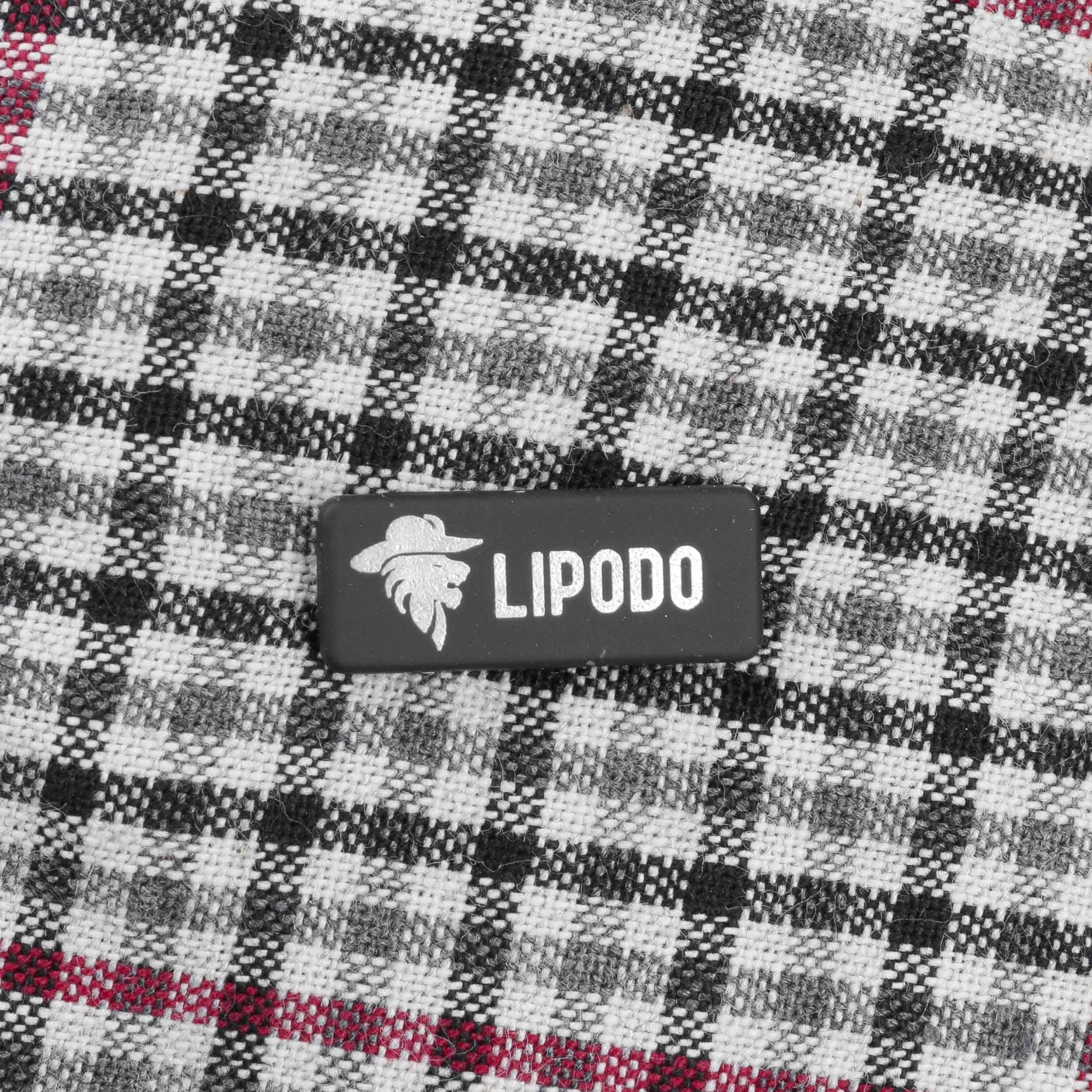 Lipodo Inglese Bic Flat Cap Herren Made in Italy Schiebermütze mit Innenfutter Frühjahr Sommer