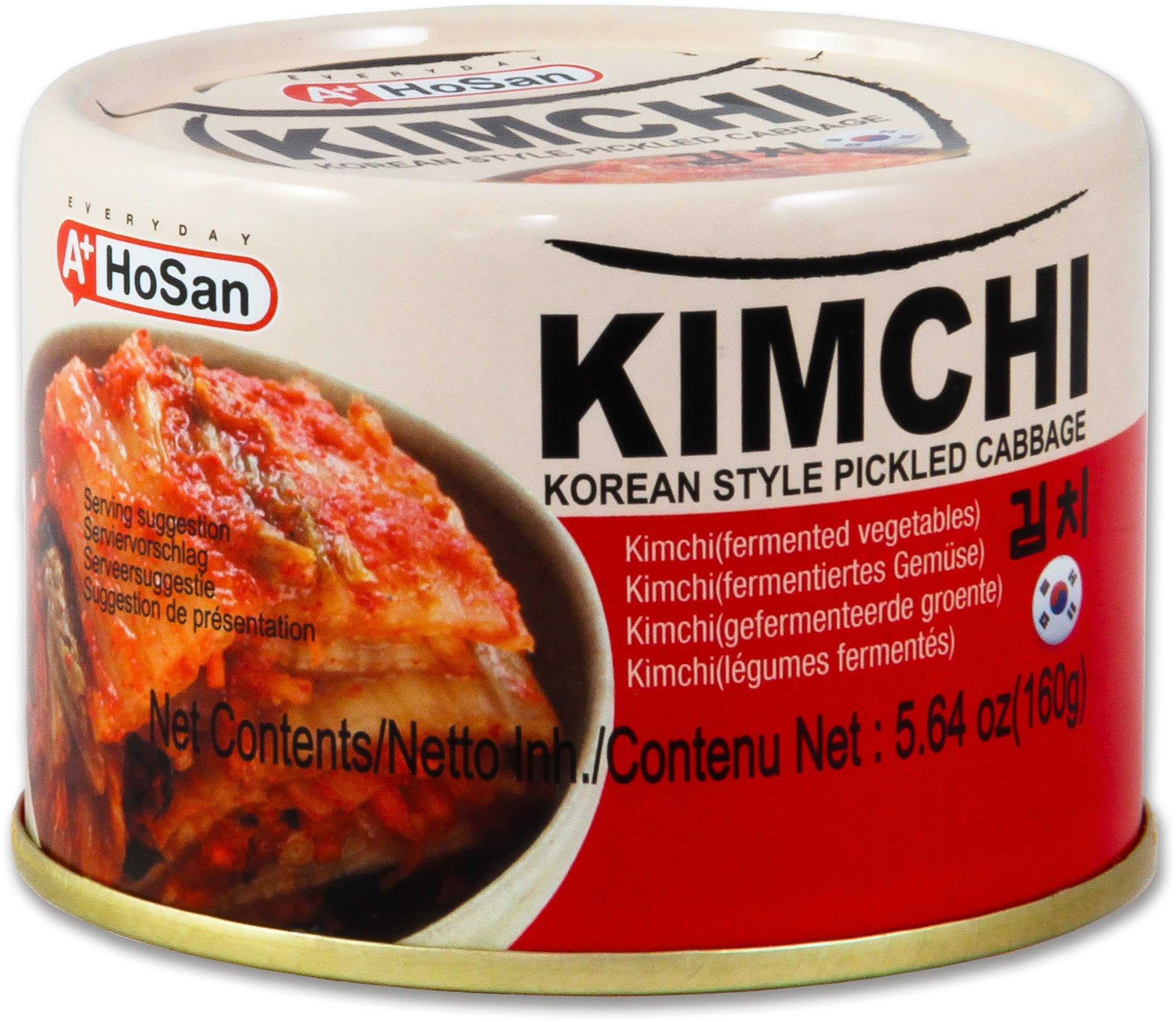 HOSAN Kimchi koreanisch eingelegter Kohl 12er Pack 160g