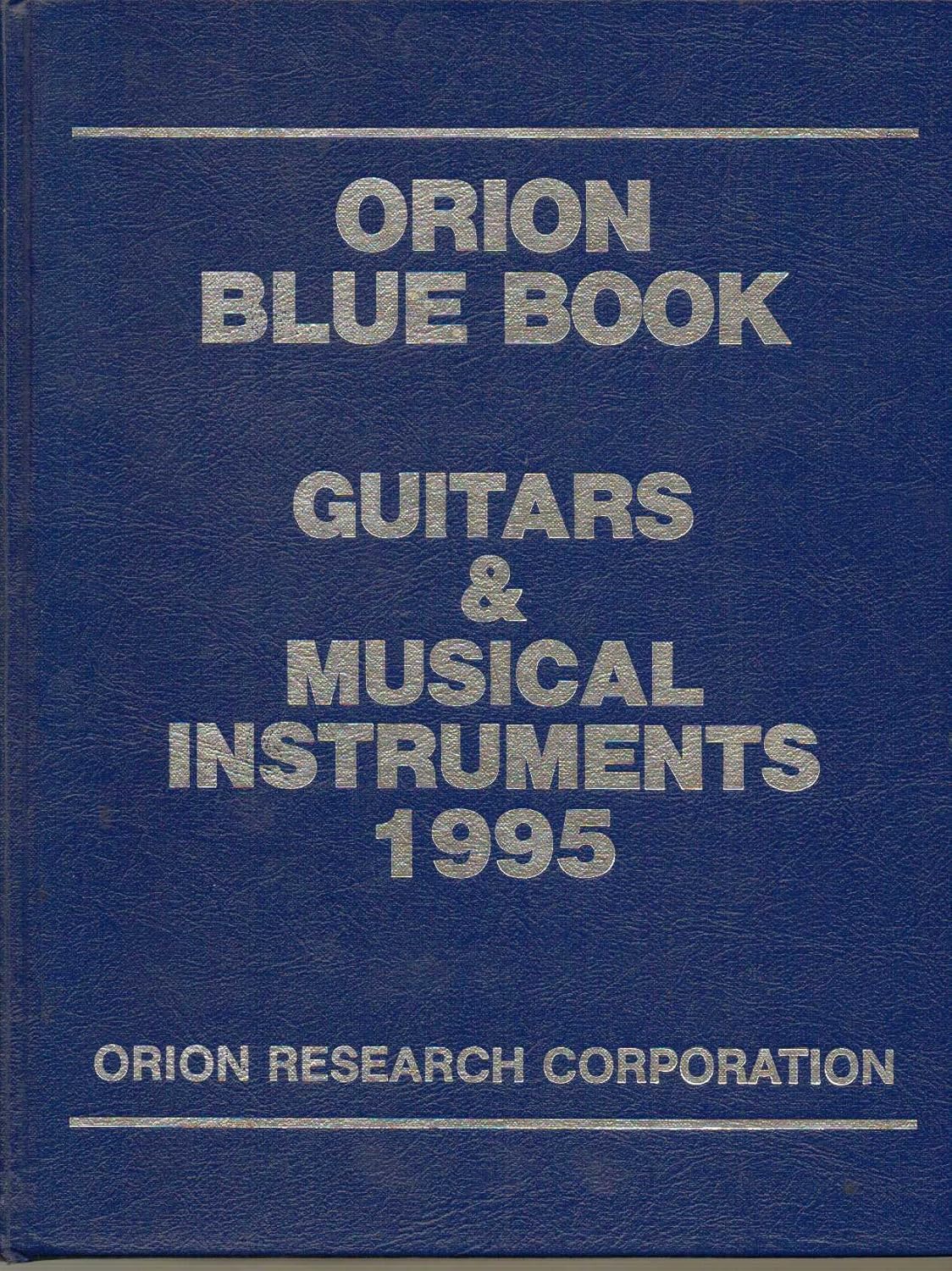 Orion Blue Book Guitars and Musical Instruments 1995 Origin Research