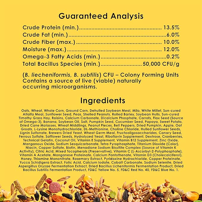 Kaytee Fiesta Alimento para Hámster y Jerbo 4.5 lb miniatura 8