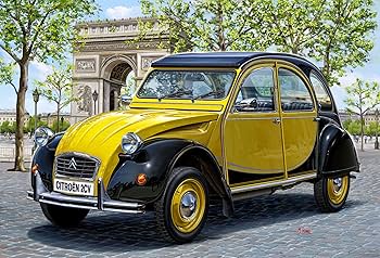 Amazon.co.jp: ドイツレベル 1/24 シトロエン2CV プラモデル 80