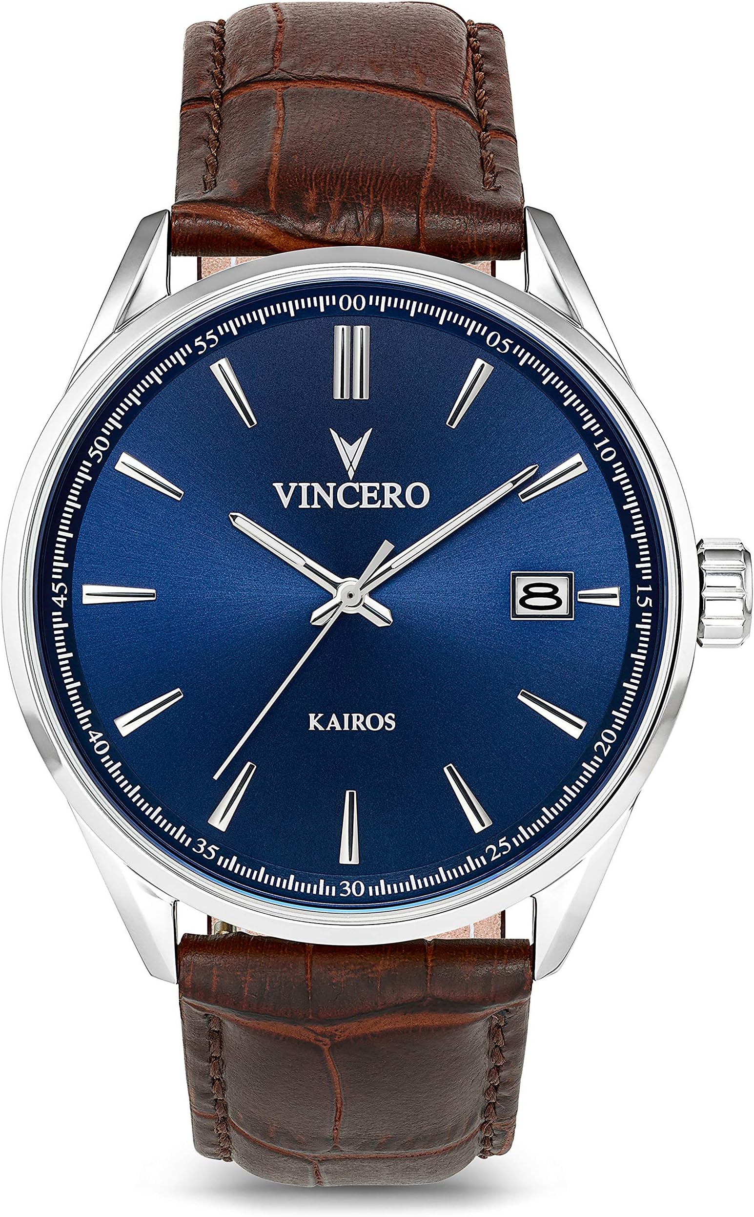 Vincero Luxury Men's Kairos Wrist Watch - 42mm Analog Watch - Japanese Quartz Movement…