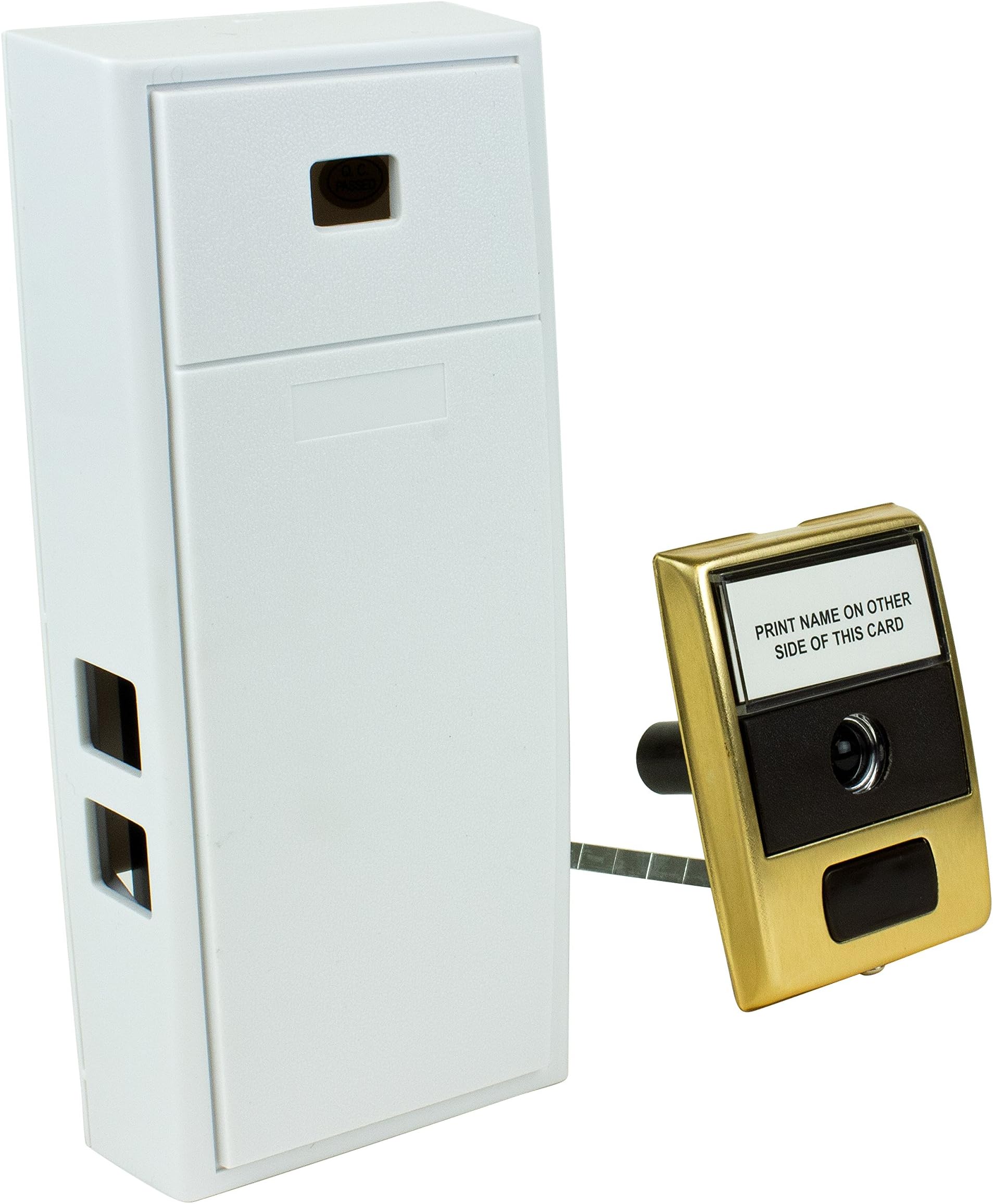 Newhouse Hardware MCHBV Wireless Mechanical TwoNote Chime and Door
