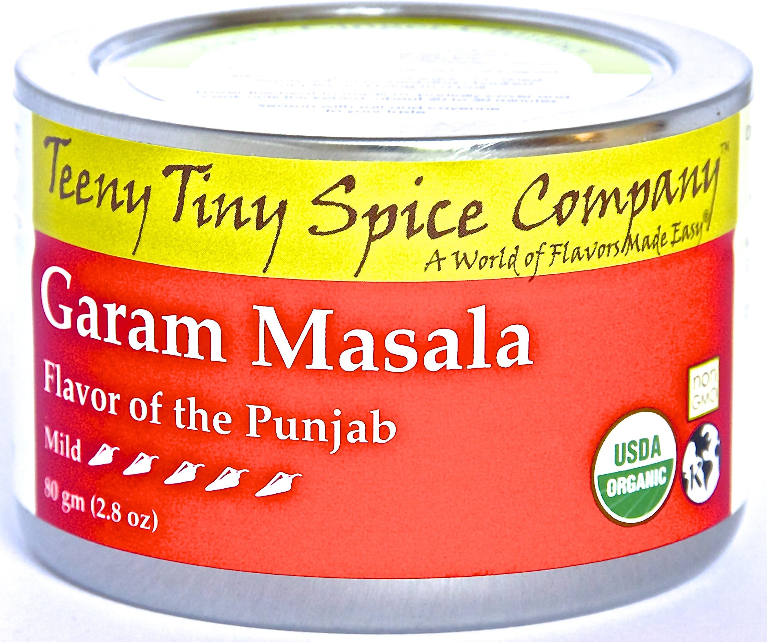 Teeny Tiny Spice Co of Vermont Organic Garam Masala, 2.8 Oz