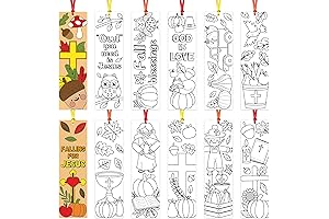 75 Piece Festival Fun: Religious Coloring Bookmarks