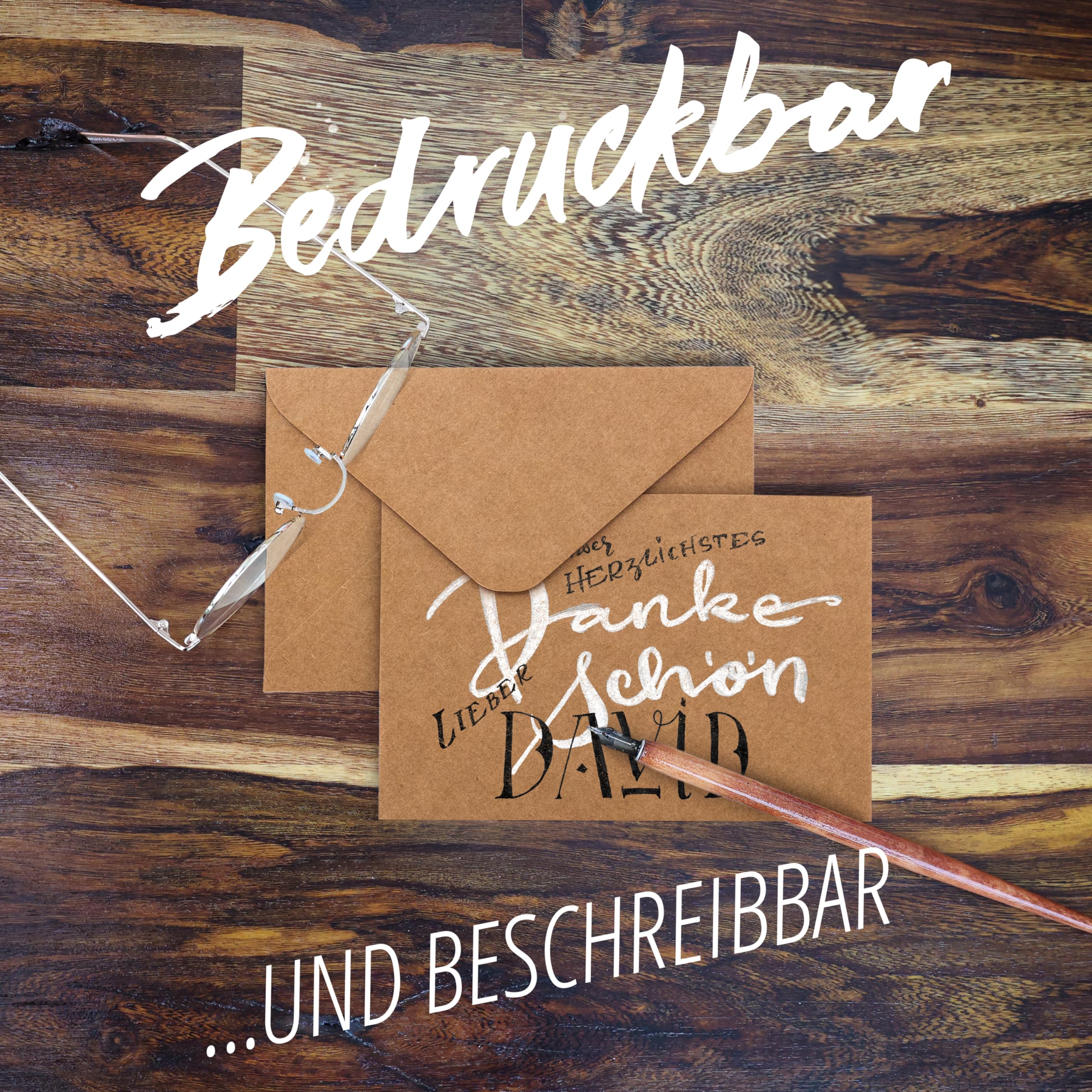 25 Buste DIN Lungo Eucalipto Con Fodera Seta - 11x22cm Per Inviti E Biglietti Di Auguri - Foto 10