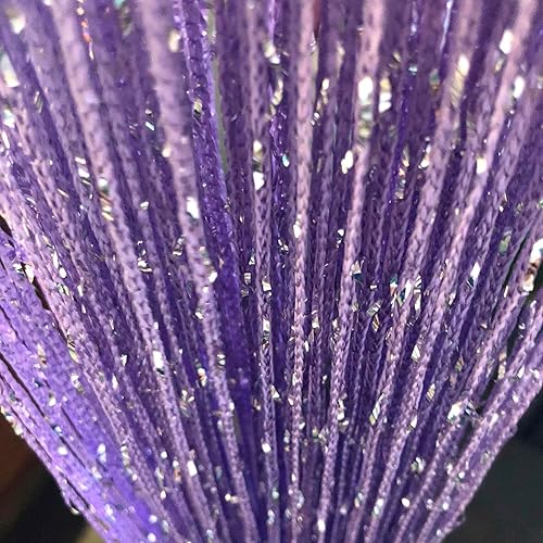 Miniatura 5 de Paquete de 2cortinas de 39 x 79pulgadas con cuentas, estilo hippie, divisores de habitación para privacidad, decoración bohemia para puertas, hogar,