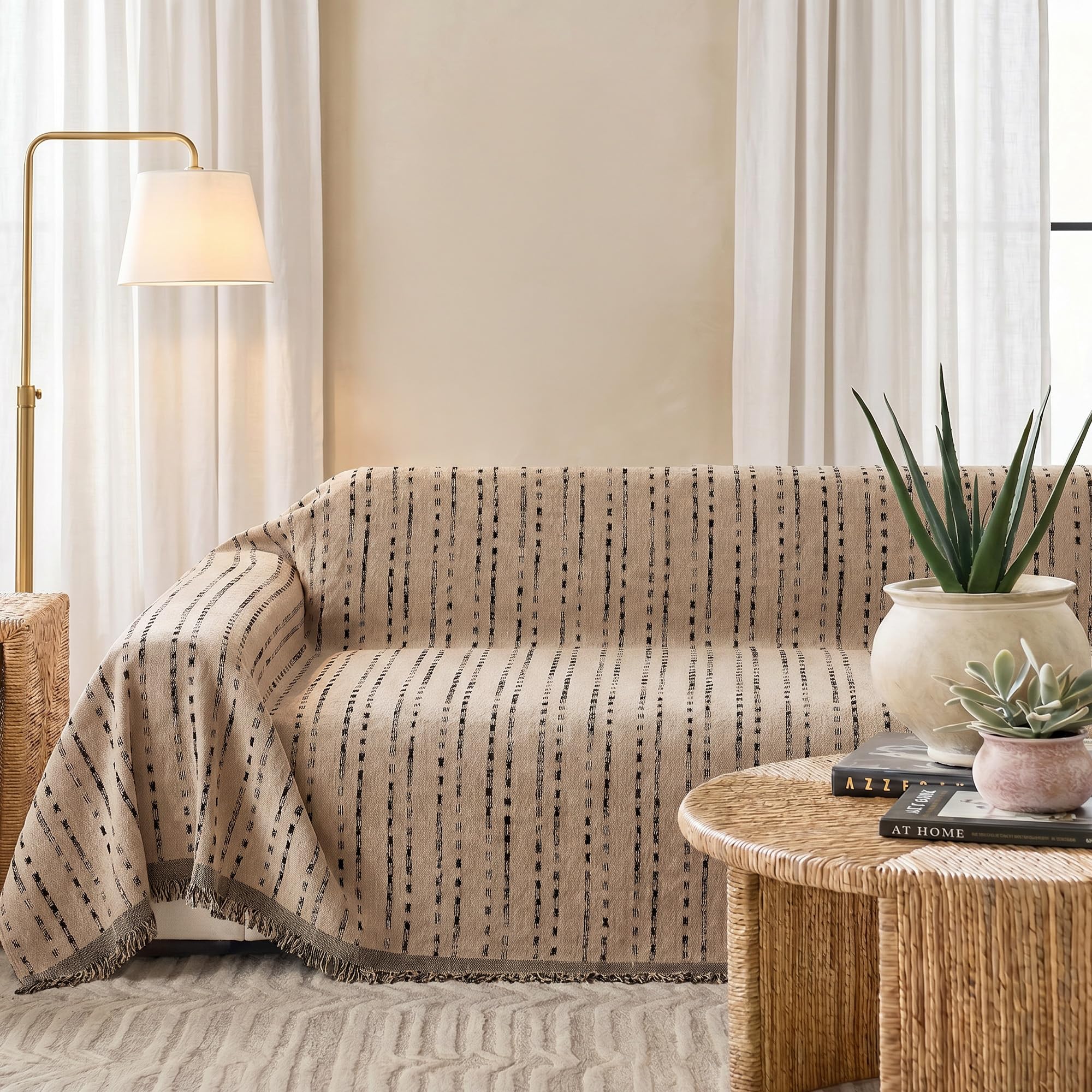MYSKY HOME Vivicozy Sofa Überzug L Form