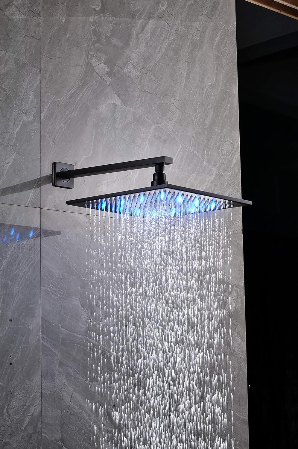 🔥 Cashback up to 70% Senlesen Bathroom Rainfall 12 inch Square Top Shower Head with LED Light Changing Color Black Up To 40% OFF Senlesen Bathroom Rainfall 12 inch Square Top Shower Head with LED Light Changing Color Black
