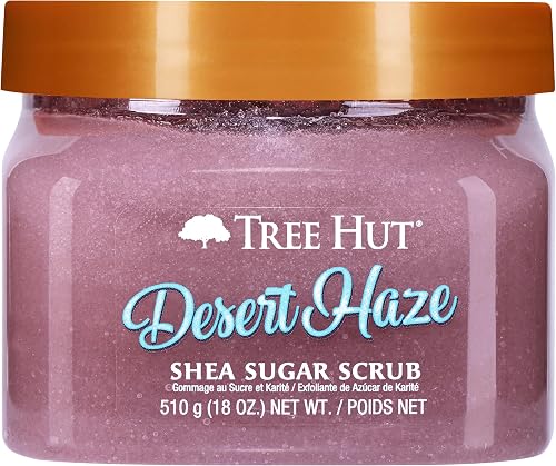 TreeHut Tree Hut Desert Haze Exfoliante de azúcar de karité, 510 g