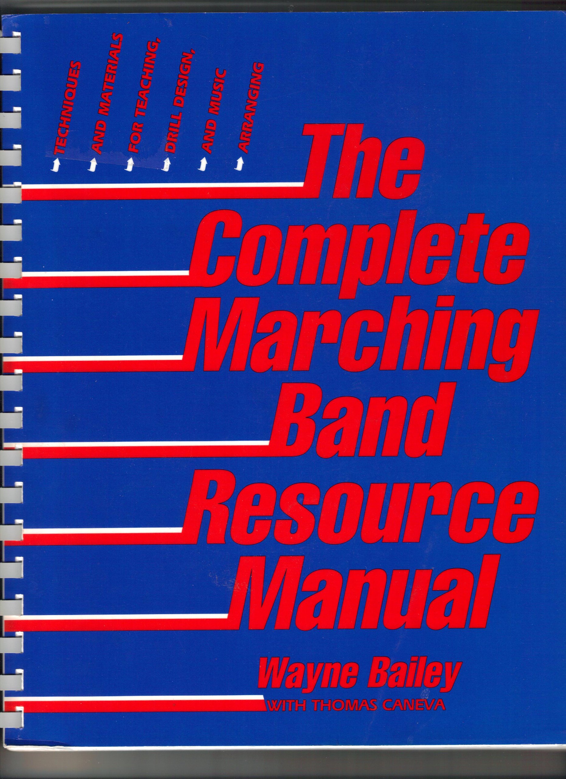 Marching Band Resource Manual pour concevoir des défilés sans erreurs de pas