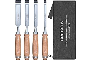 GREBSTK Professional Wood Chisel Set for Woodworking Deals