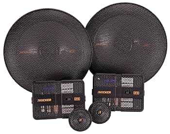Amazon.co.jp: KICKER 51KSS6704 コンポーネントスピーカー