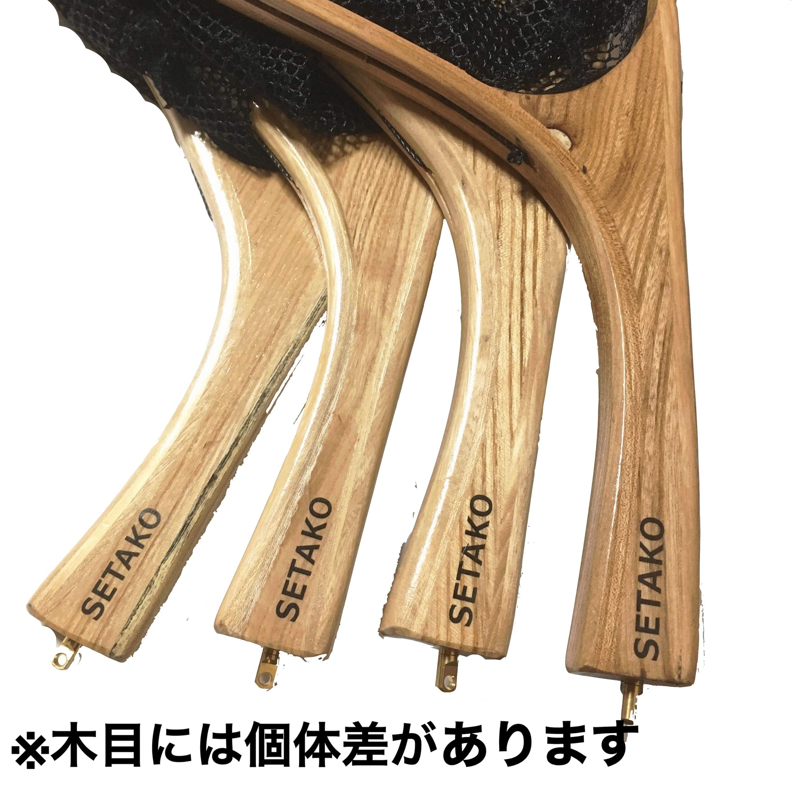 Amazon | SETAKO 勢田工業 木製 ランディングネット カーブ ウッド