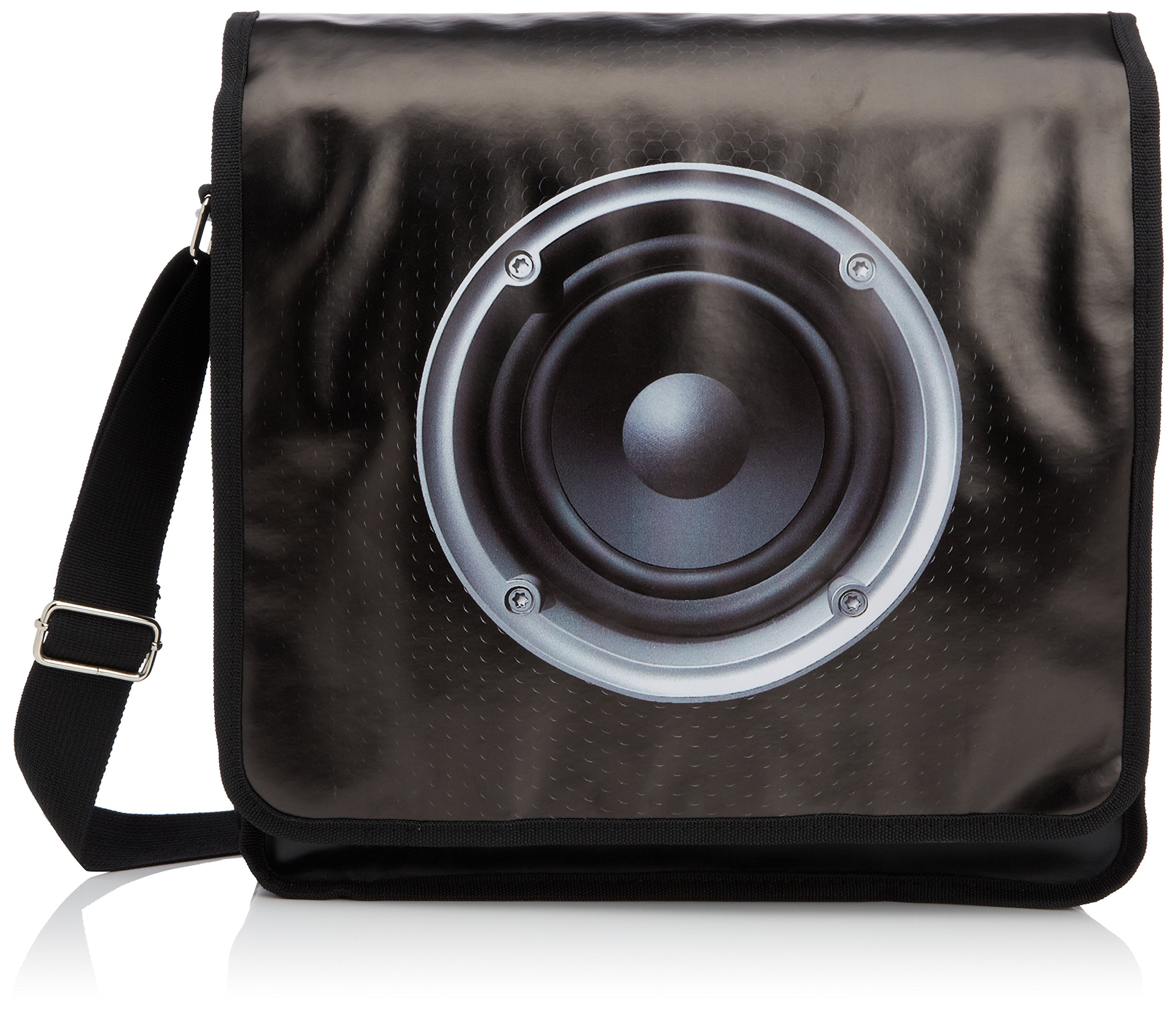 WANTEDWanted Messenger Bag Speaker with Photo Print