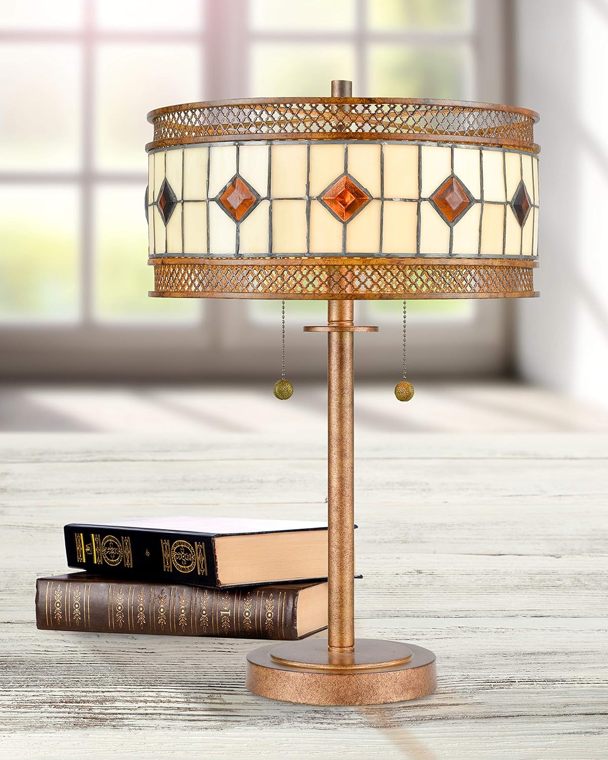 Authentic Crazy Deals Dale Tiffany TT17113 Minerals Table Lamp, 23.25, Amber 🛒 Crazy Deals Dale Tiffany TT17113 Minerals Table Lamp, 23.25, Amber