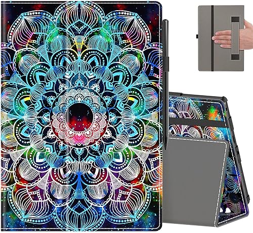 Funda para la nueva Tienda Fire HD 10 (solo apta para la 11 generación, lanzamiento 2021) y la tablet Fire HD 10 Plus, funda plegable y delgada con