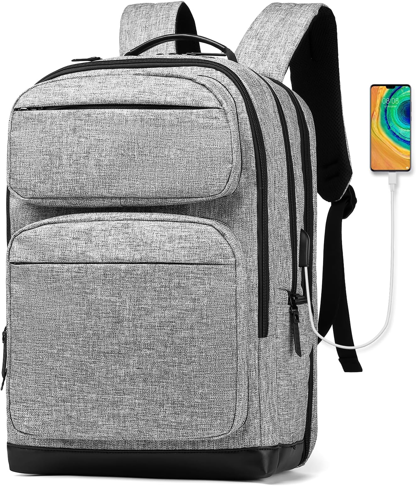 seyfocnia Convertible Laptop Backpack for Women,15.6 Inch Laptop Backpacks Computer Business Backpacks