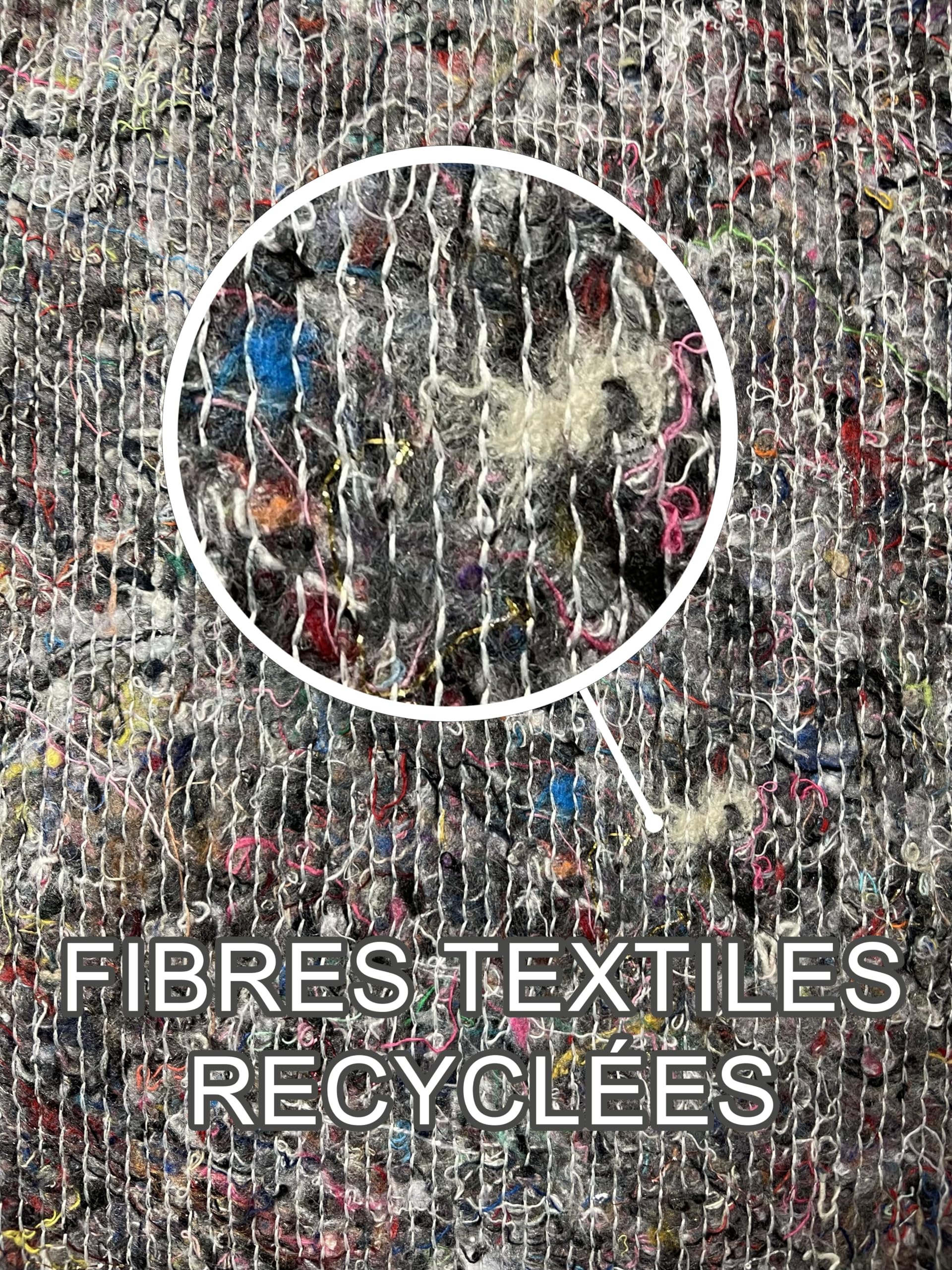 LNT Les Nouveaux Textiles - Lot de 3 Couvertures de Déménagement 150 x 200 cm - Protection Meubles - Haute Résistance, 300 gr/m² - Fibres Recyclées