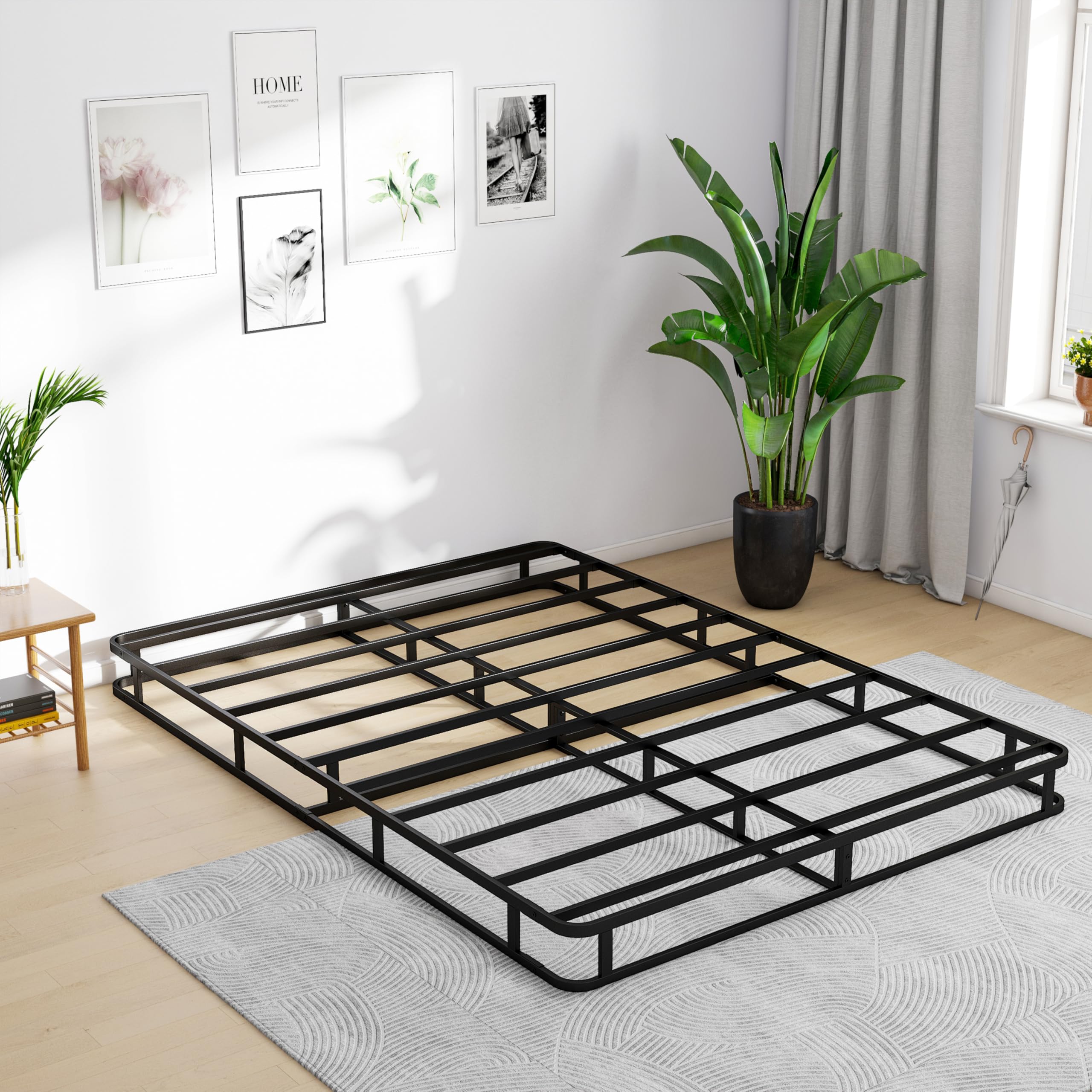 Full Size Box Springs,5 Inch Box Spring for Full Size Bed,Heavy Duty ...
