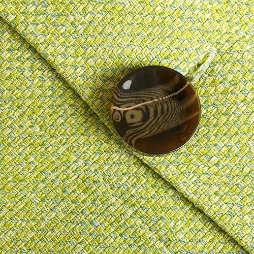 Miniatura 3 de Phantoscope Juego de 2 fundas de almohada con triple botón de mezcla de algodón