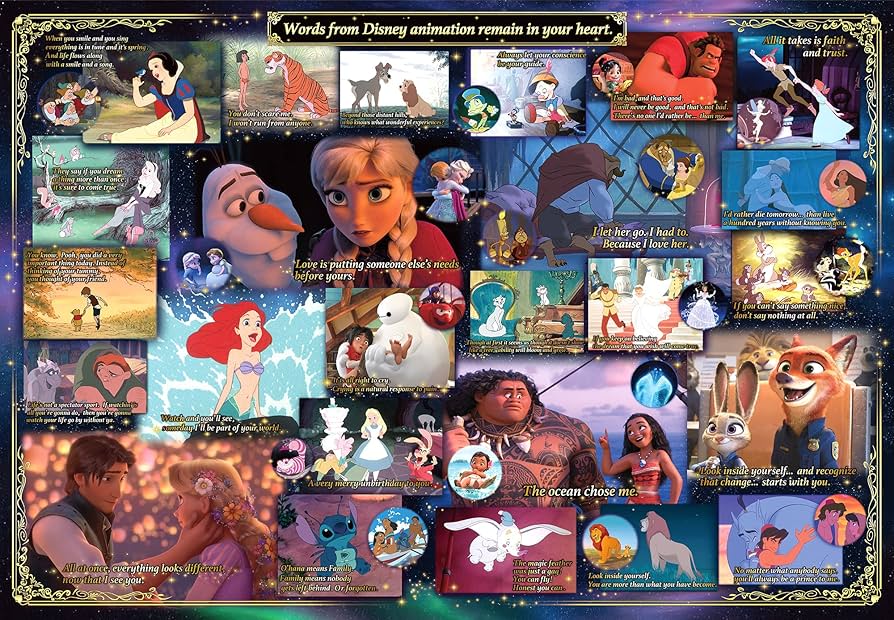 ディズニー ALL THEIR WICKED WAYS ジグソーパズル 1000 パズル